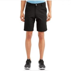 Swiss Tech Men's Performance Flat Front Short Black Size 30